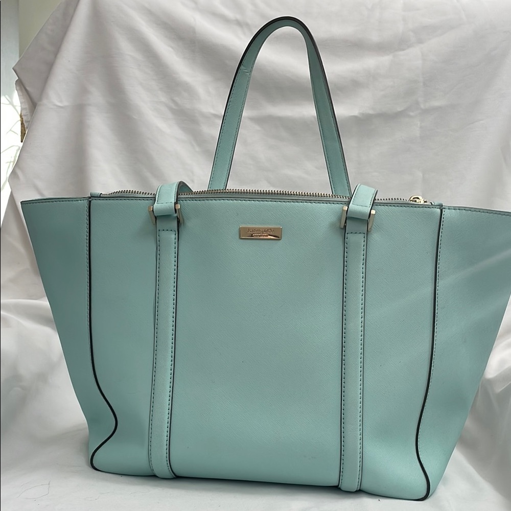 Kate Spade Mint Green Tote Bag.  Used. Great condition